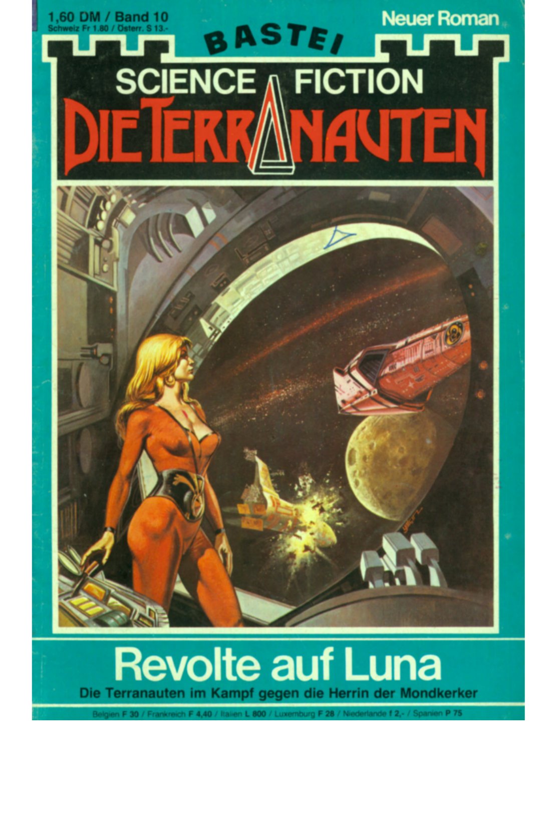 Original cover: Revolte auf Luna