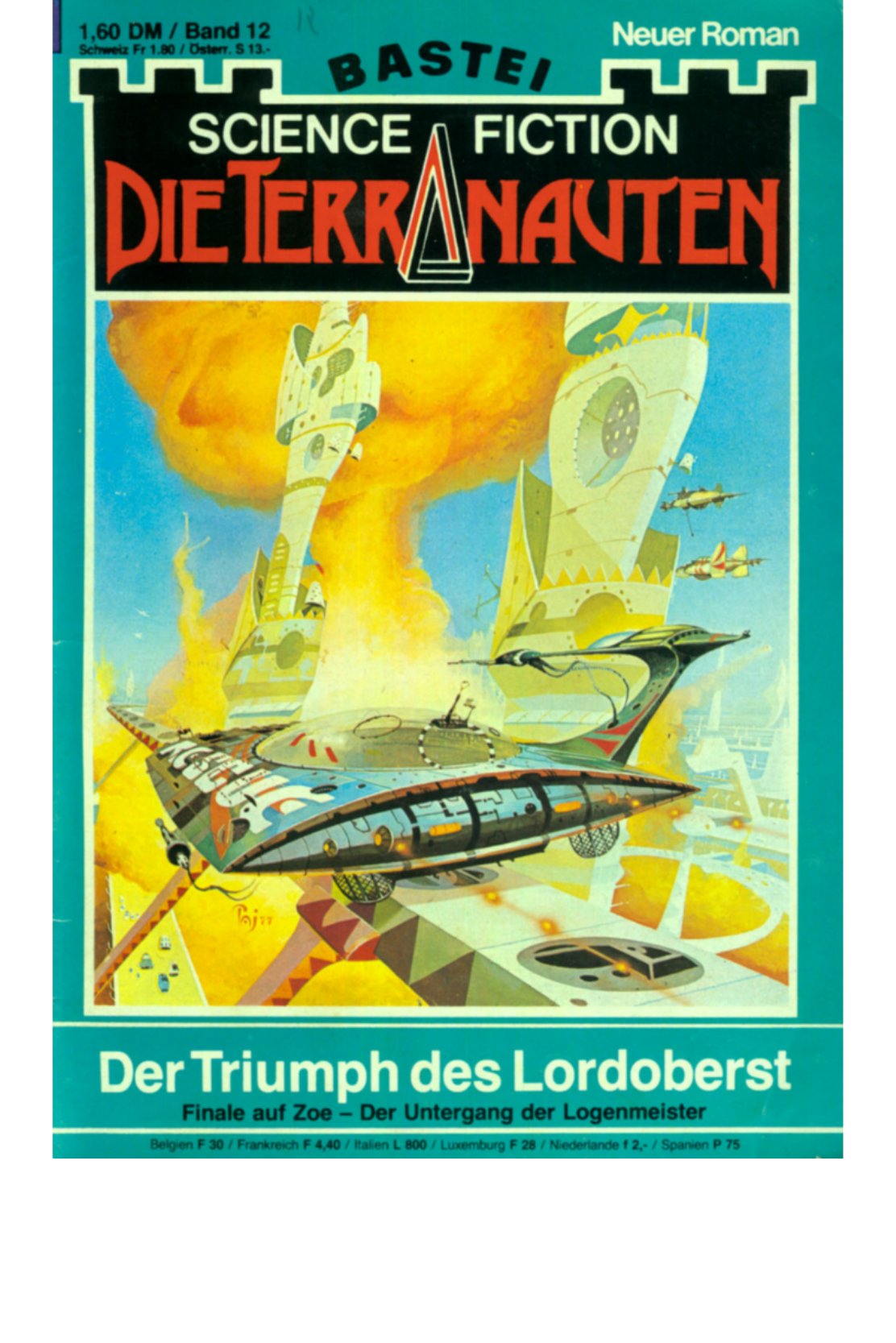 Original cover: Der Triumph des Lordoberst