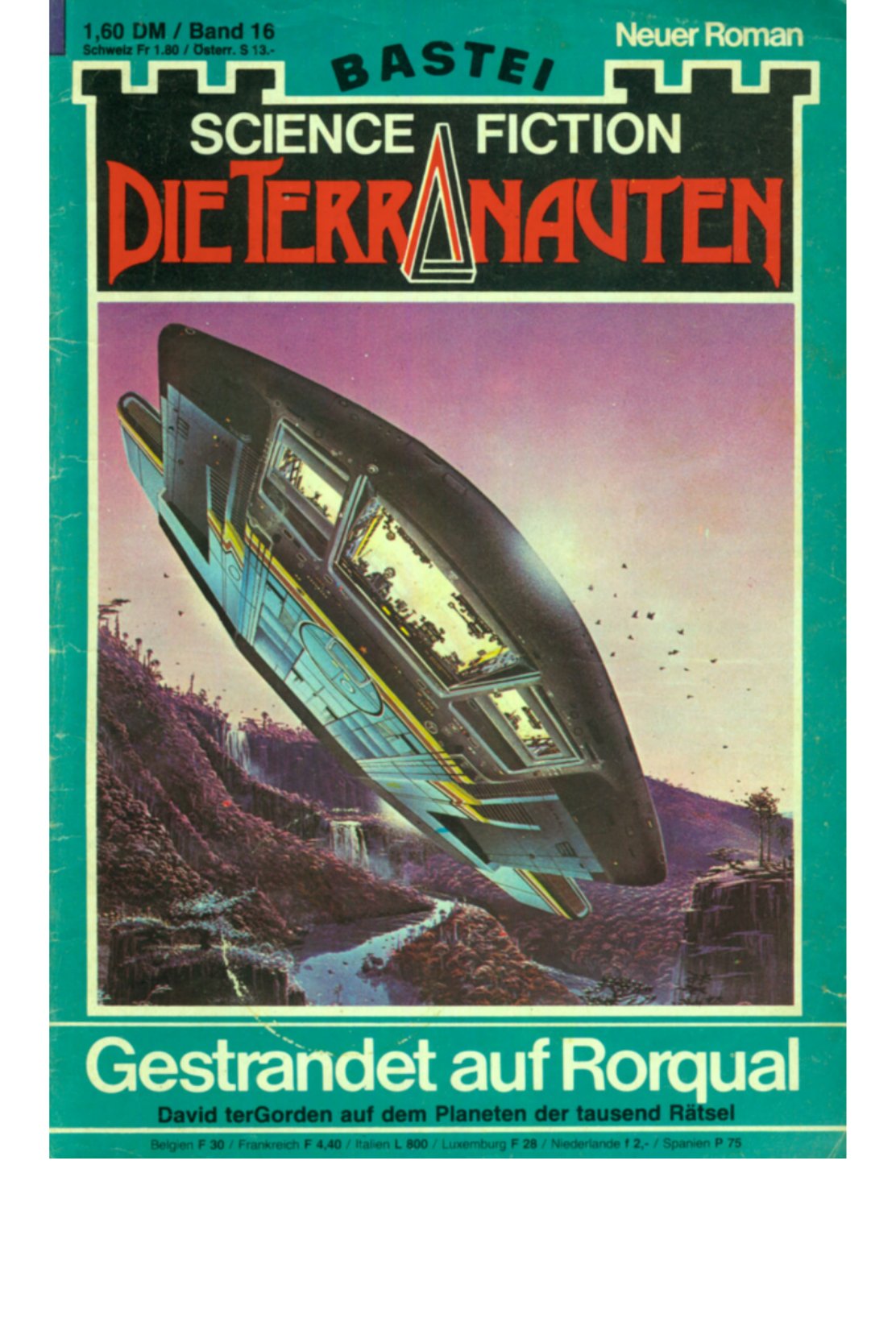 Original cover: Gestrandet auf Rorqual