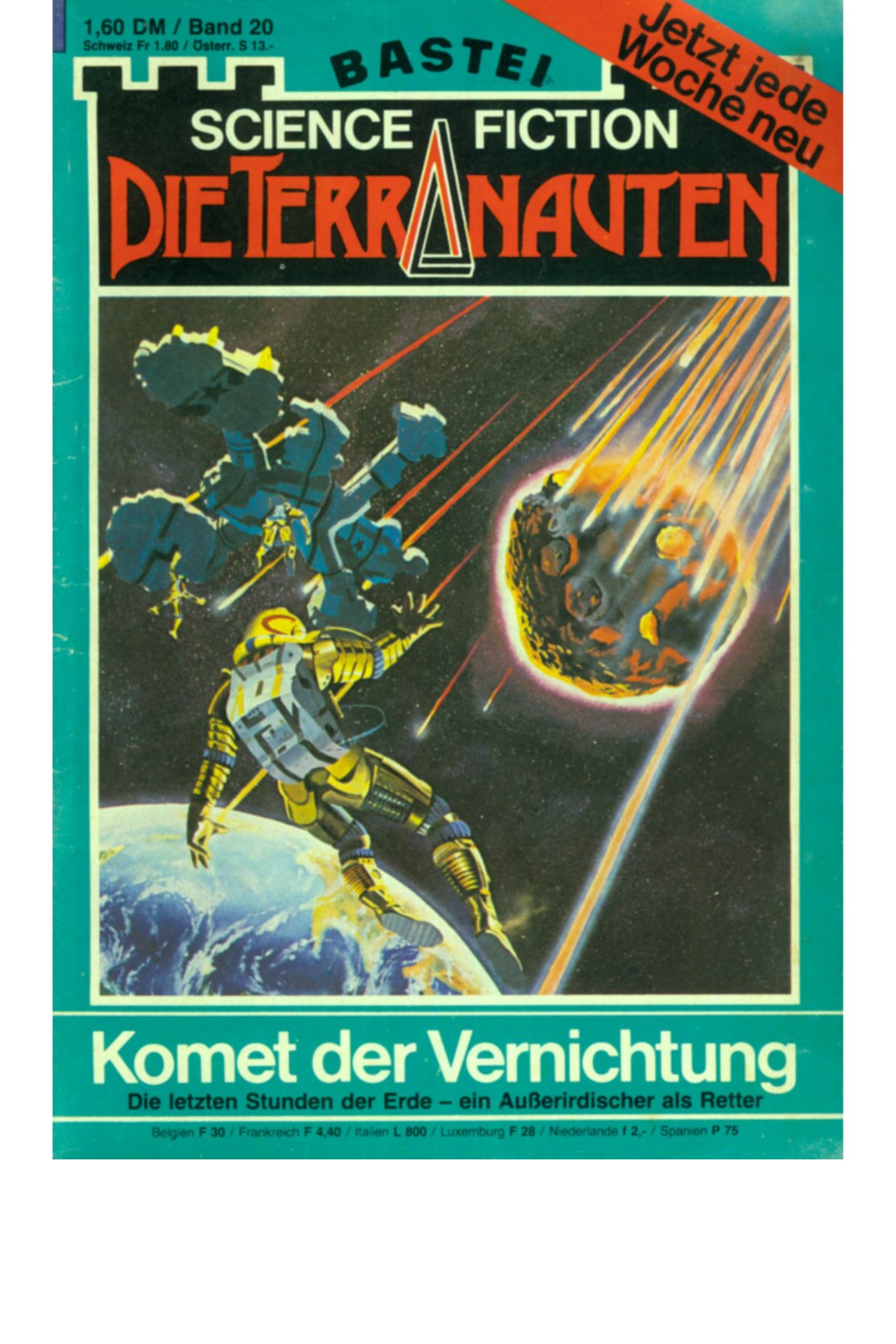 Original cover: Komet der Vernichtung