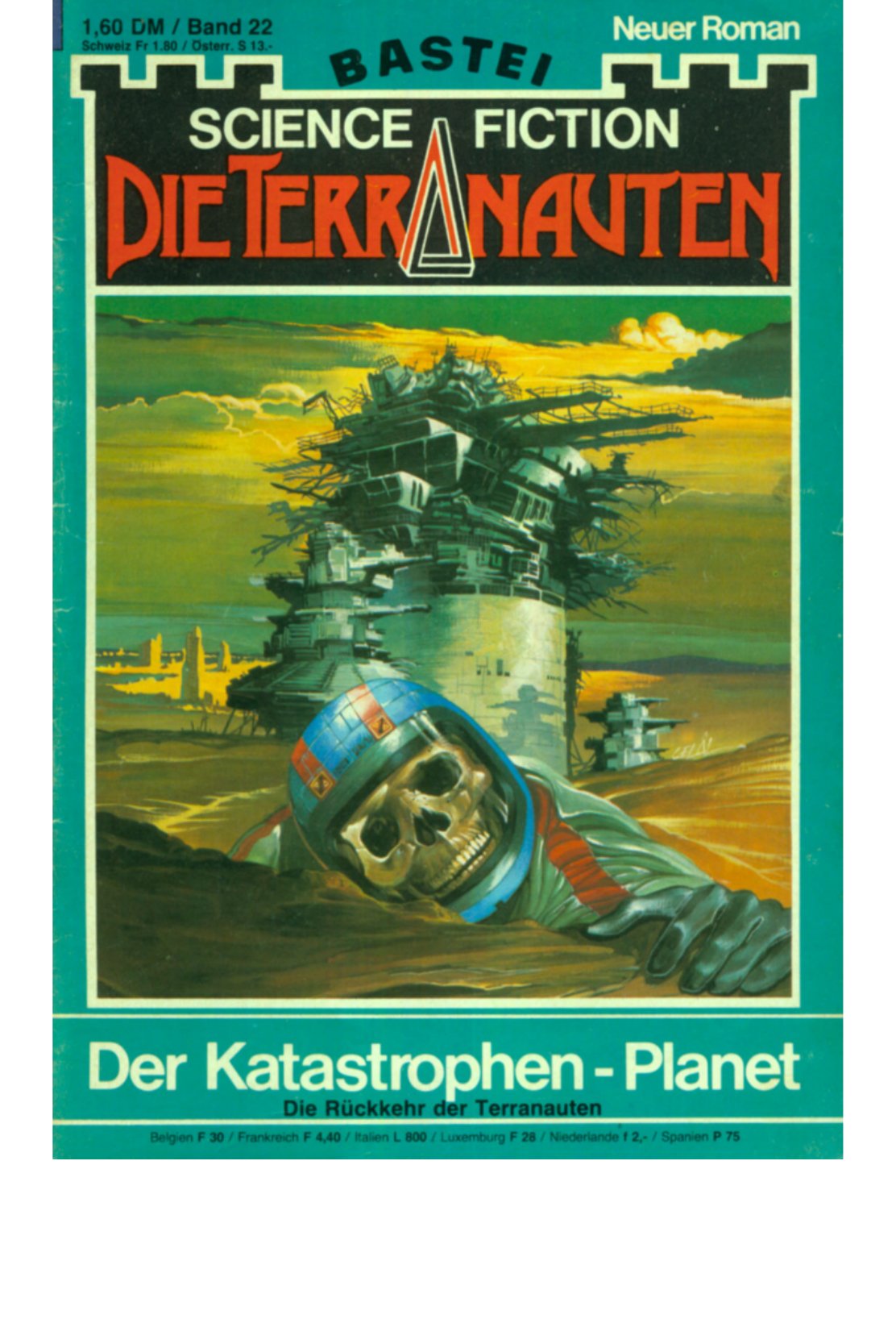 Original cover: Der Katastrophen-Planet