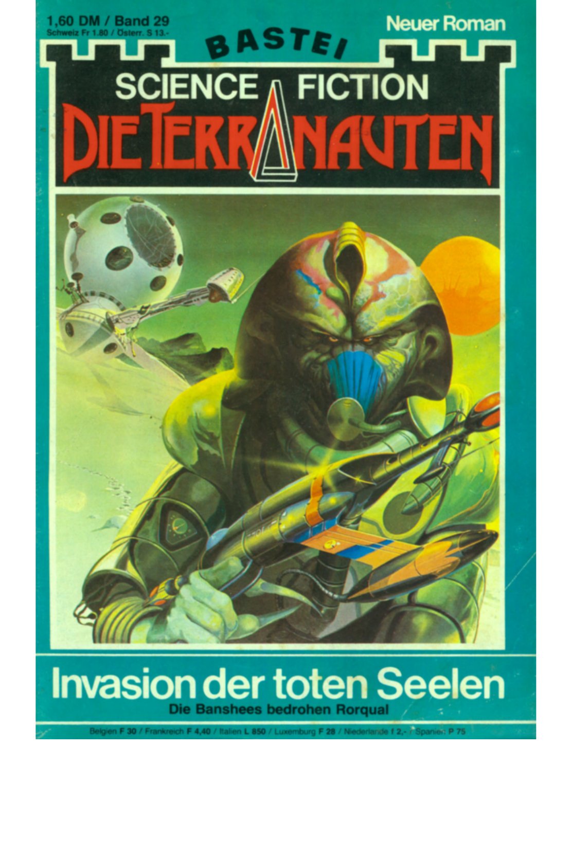 Original cover: Invasion der toten Seelen