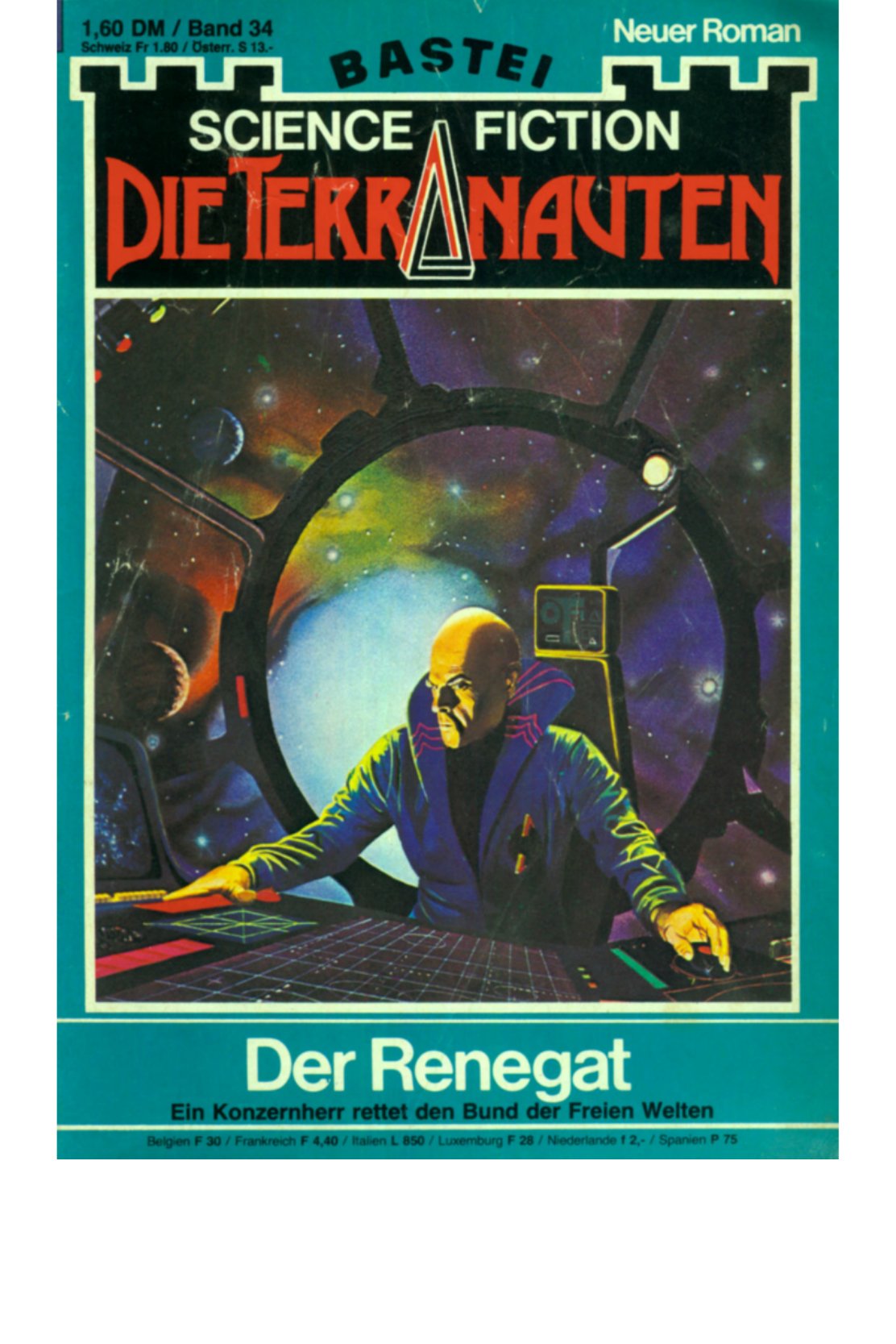 Original cover: Der Renegat