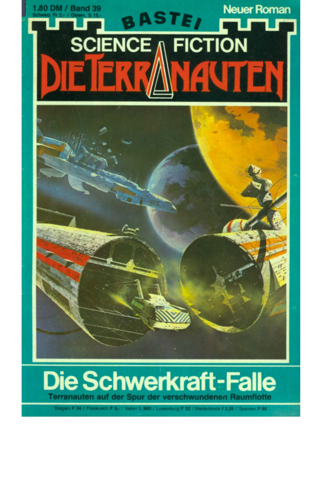 Original cover: Die Schwerkraft-Falle