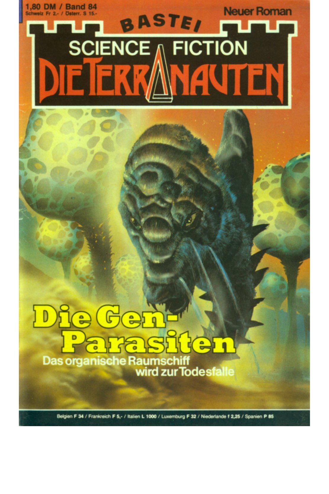 Original cover: Die Gen-Parasiten
